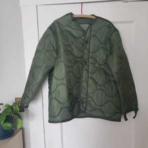 Minimalist *Green* Field Jacket Liner